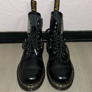 Dr. Martens Black Leather Boots